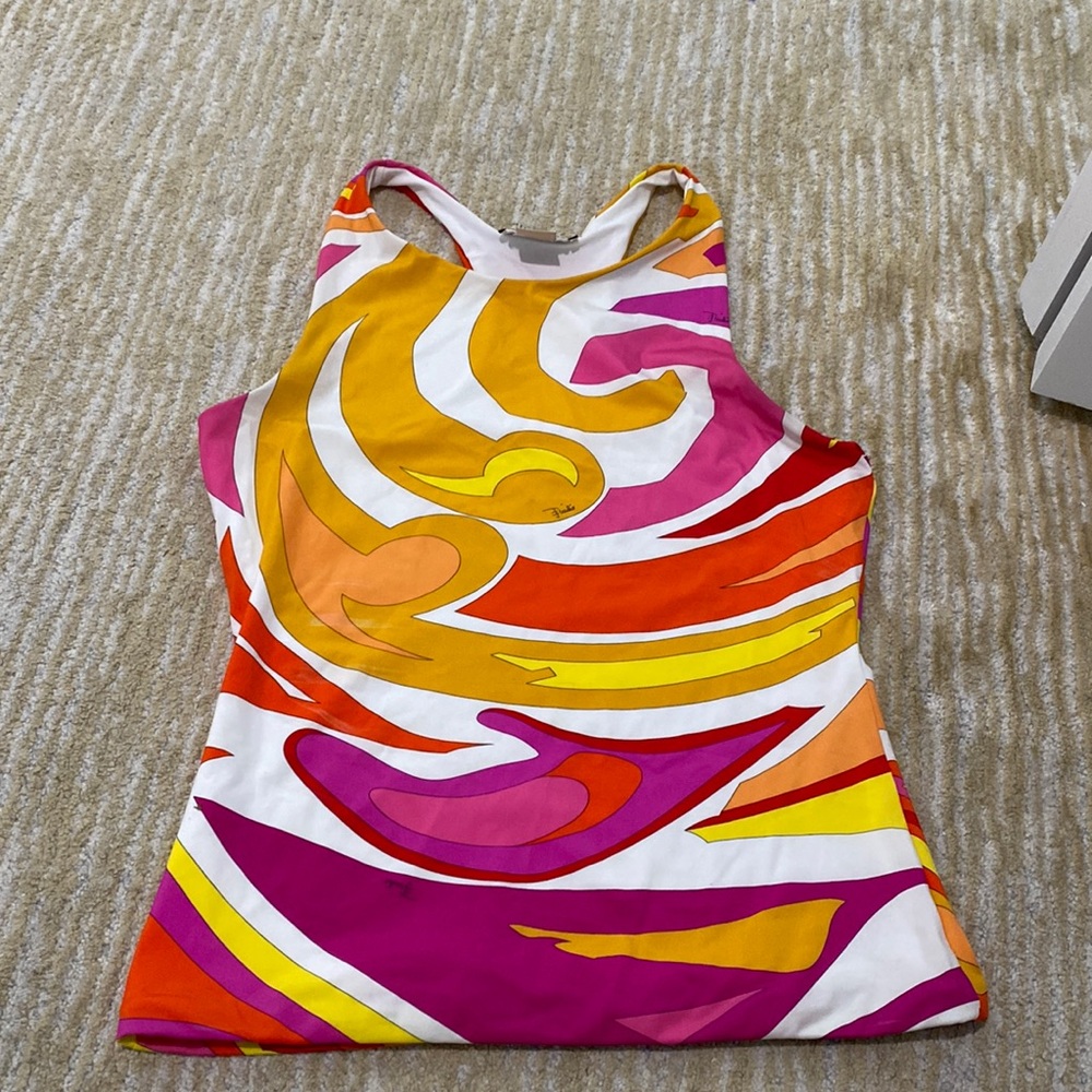 Emilio pucci tank